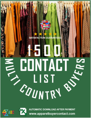 Multi Country Garment Buyers Contact List